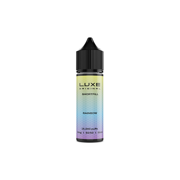 0mg LUXE Original 50ml Shortfill (50VG/50PG) - Flavour: Fizzy Cherry