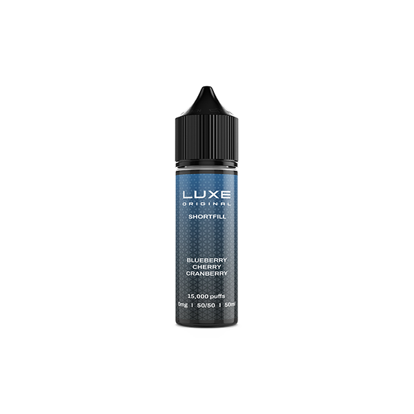 5 x 0mg LUXE Original 50ml Shortfill (50VG/50PG) - Multipack - Flavour: Lemon Lime