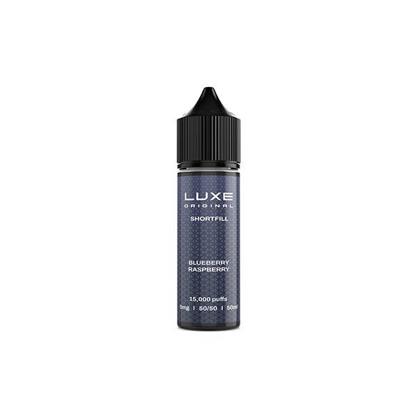 5 x 0mg LUXE Original 50ml Shortfill (50VG/50PG) - Multipack - Flavour: Grape Berry