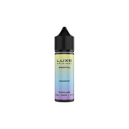 5 x 0mg LUXE Original 50ml Shortfill (50VG/50PG) - Multipack - Flavour: Triple Mango