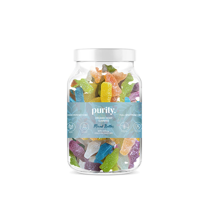 Purity 600mg Full-Spectrum CBD Vegan Gummies 400g - Gummies: Cherries