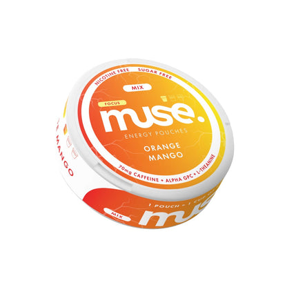 70mg Muse Focus Energy Pouches (UK Made) - 20 Pouches - Flavour: Liquorice
