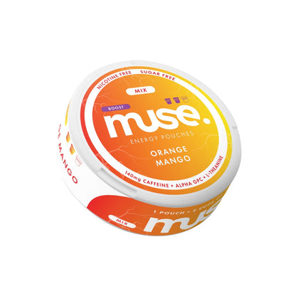 140mg Muse Boost Energy Pouches (UK Made) - 20 Pouches - Flavour: Tropical