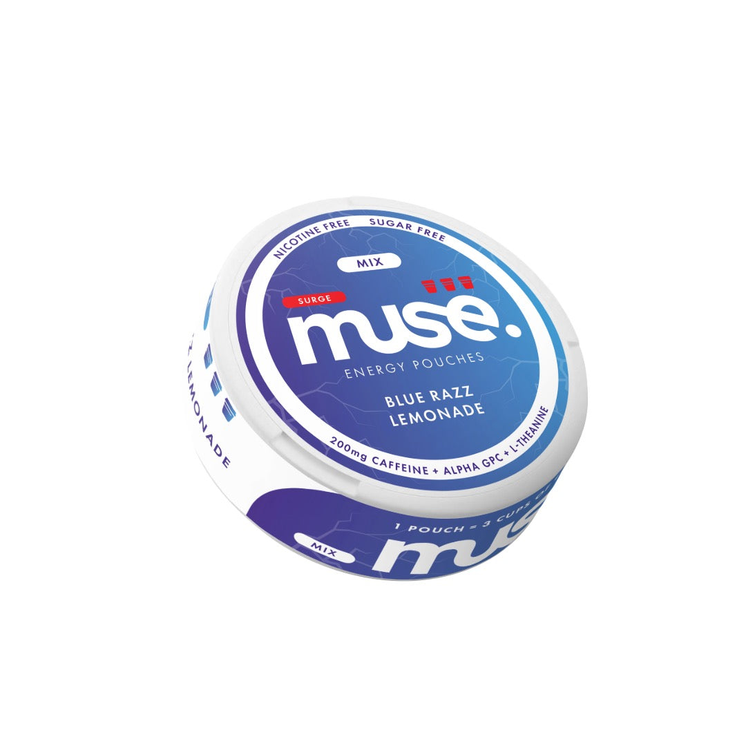 200mg Muse Surge Energy Pouches (UK Made) - 20 Pouches - Flavour: Cool Mint