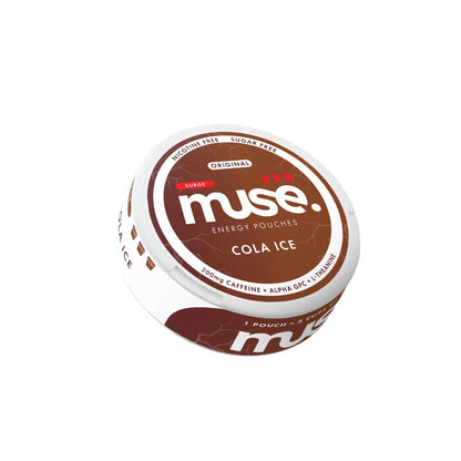 200mg Muse Surge Energy Pouches (UK Made) - 20 Pouches - Flavour: Strawberry Raspberry Cherry