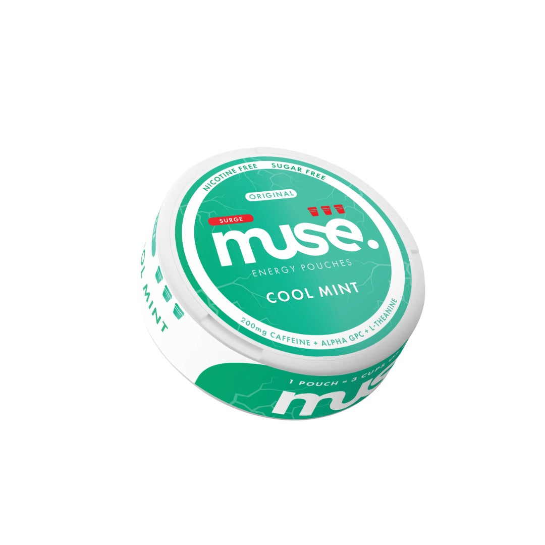 200mg Muse Surge Energy Pouches (UK Made) - 20 Pouches - Flavour: Orange Mango