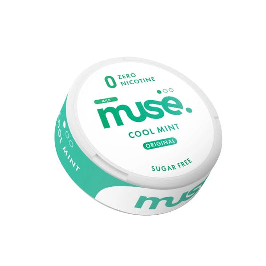 Muse Mild No Nic Pouches (UK Made) - 20 Pouches - Flavour: Creamy Coffee