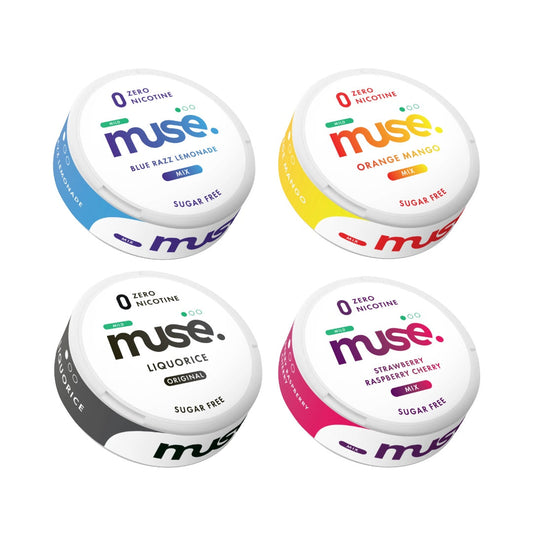 Muse Mild No Nic Pouches (UK Made) - 20 Pouches - Flavour: Kiwi Passionfruit Guava
