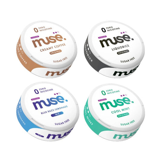 Muse Standard No Nic Pouches (UK Made) - 20 Pouches - Flavour: Kiwi Passionfruit Guava