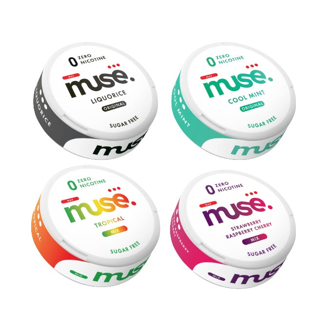 Muse Max No Nic Pouches (UK Made) - 20 Pouches - Flavour: Creamy Coffee