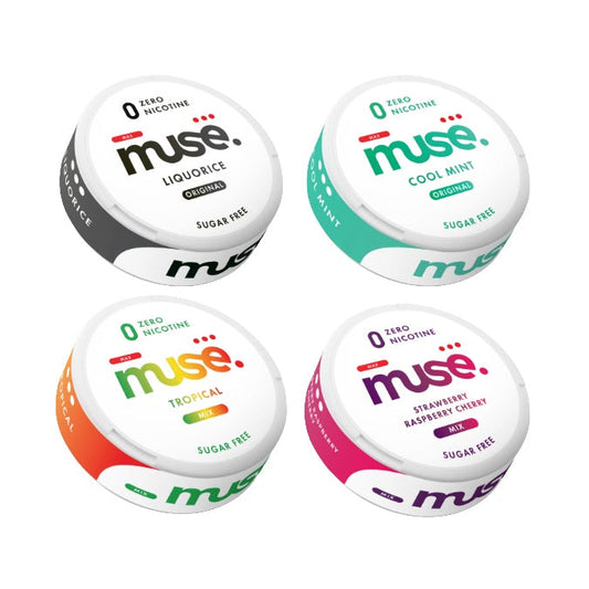 Muse Max No Nic Pouches (UK Made) - 20 Pouches - Flavour: Cola Ice