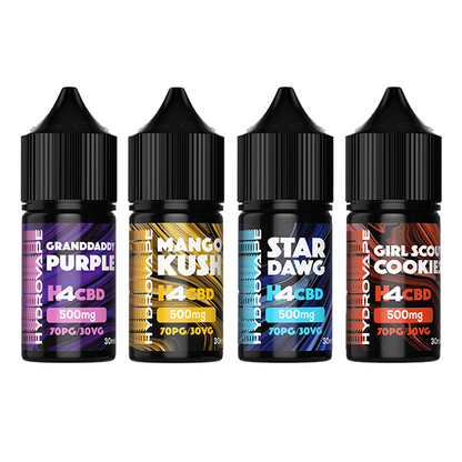 Hydrovape 500mg H4 CBD E-liquid 30ml (70VG/30PG) - Flavour: Star Dawg
