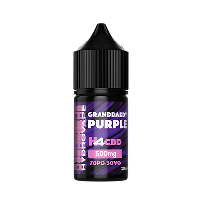 Hydrovape 500mg H4 CBD E-liquid 30ml (70VG/30PG) - Flavour: Grand Daddy Purple