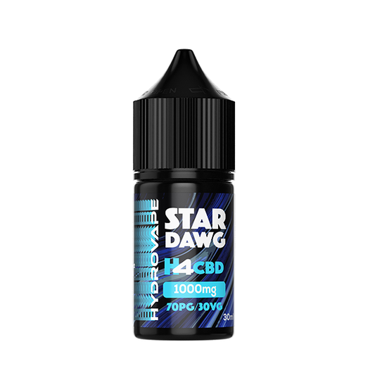 Hydrovape 1000mg H4 CBD E-liquid 30ml (70VG/30PG) - Flvaour: Star Dawg