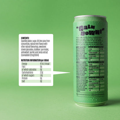 Mint & Lime - CBD drink
