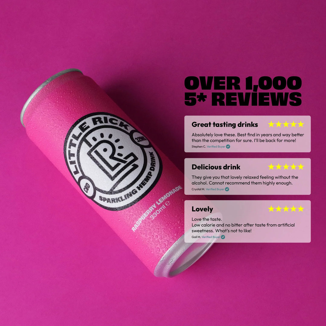 Raspberry Lemonade - CBD Drink