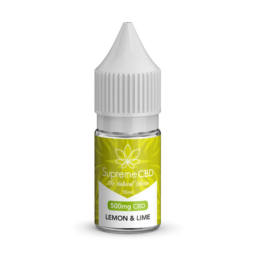 Supreme CBD -Lemon & Lime CBD Vape Juice 10ml (500mg)