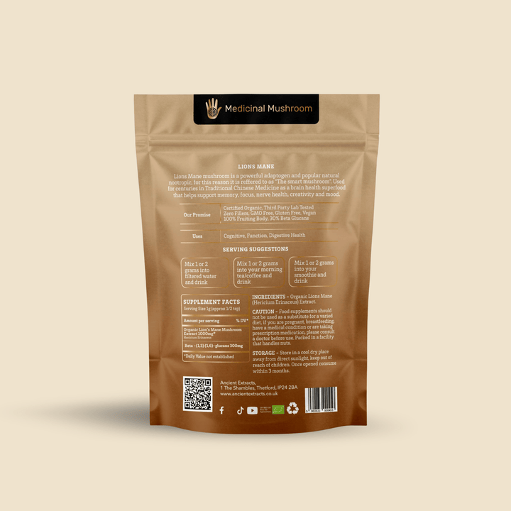 Ancient Extracts - Lion's Mane Mushroom Extract Powder