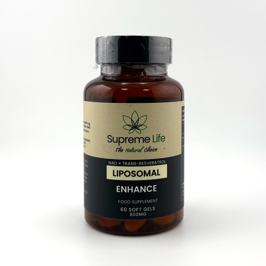 Supreme CBD - NAD+ and Resveratrol Soft Gel Capsules (Liposomal)
