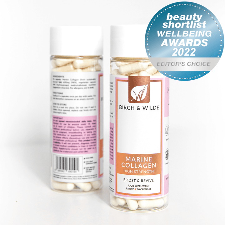 Marine Collagen Capsules x 90 | 1200mg Daily Dose