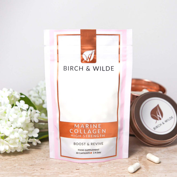 Marine Collagen Capsules x 60 | Monthly Refill Pouch