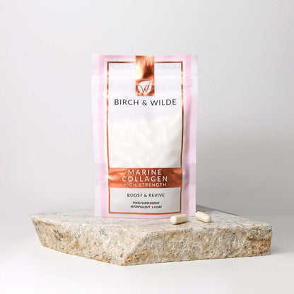 Marine Collagen Capsules x 60 | Monthly Refill Pouch