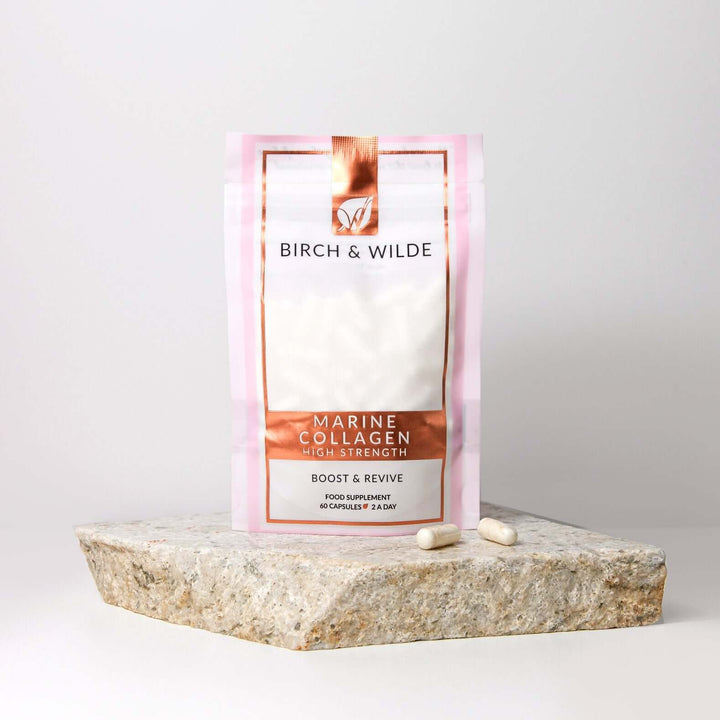 Marine Collagen Capsules x 60 | Monthly Refill Pouch