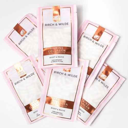 Marine Collagen Capsules x 60 | Monthly Refill Pouch