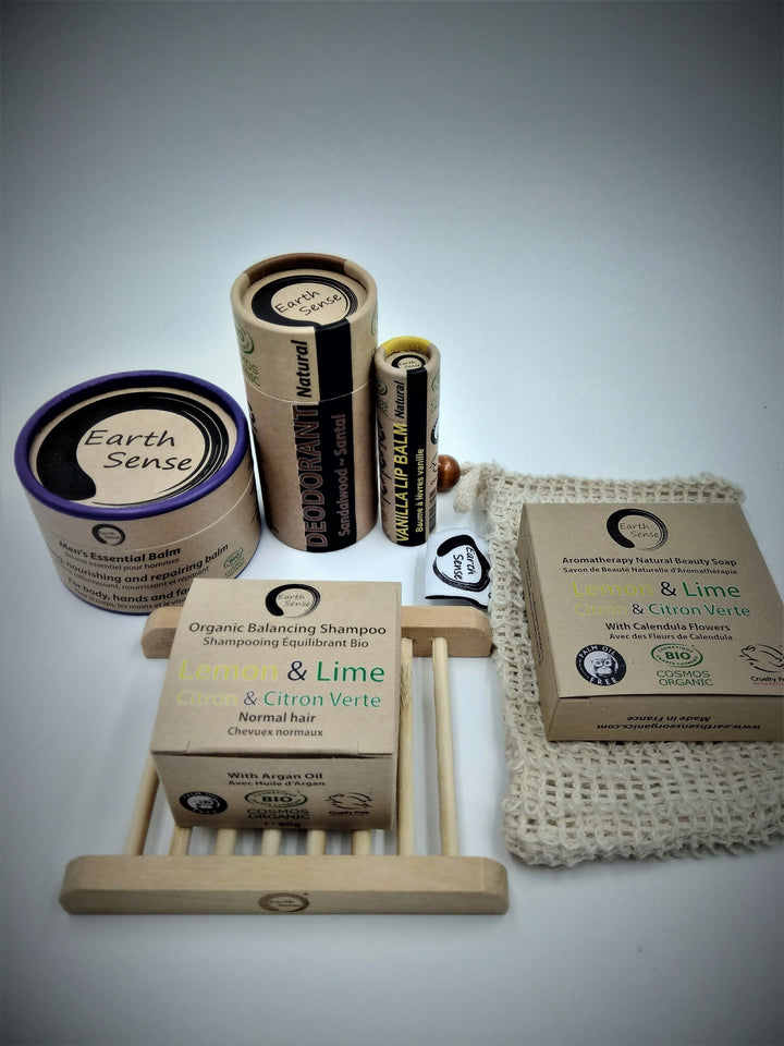 The Positive Company - Organic Certified Balancing Solid Shampoo - Sandalwood - Normal & all Hair Types 60g