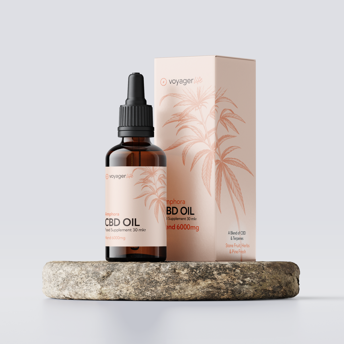 Voyager Life CBD Mend Oil 6000mg with Terpenes