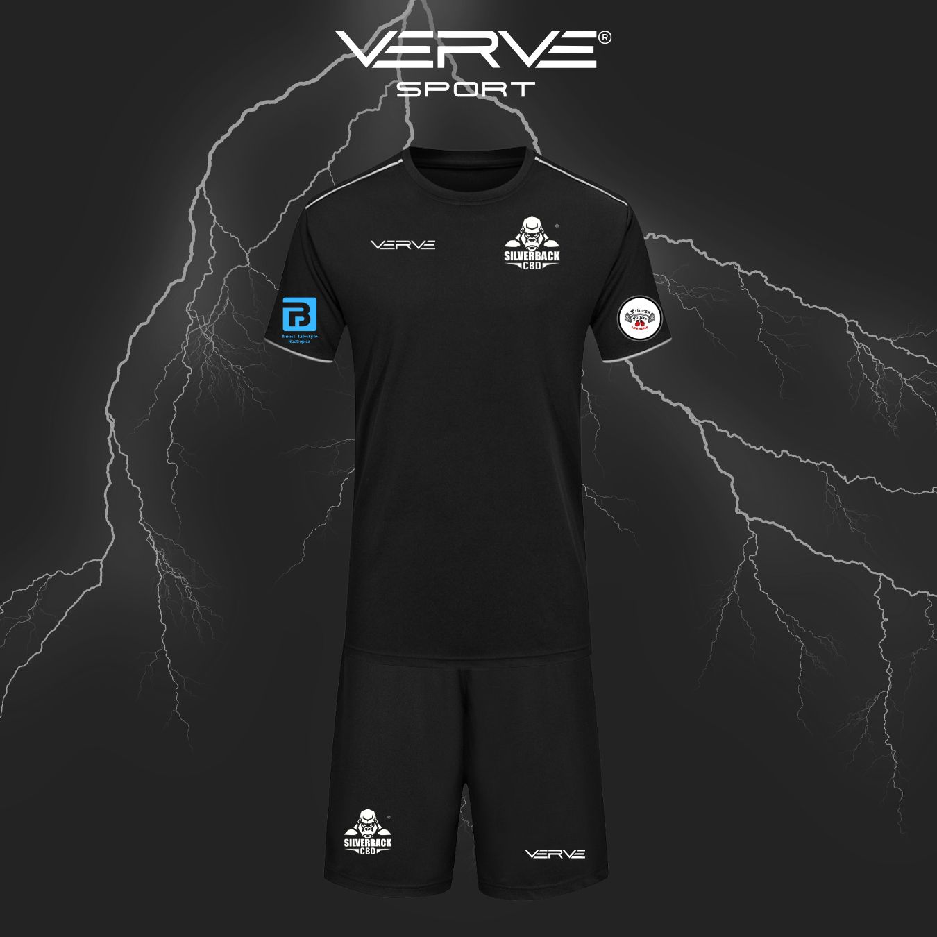Silverback CBD - T-Shirt & Shorts Training Set