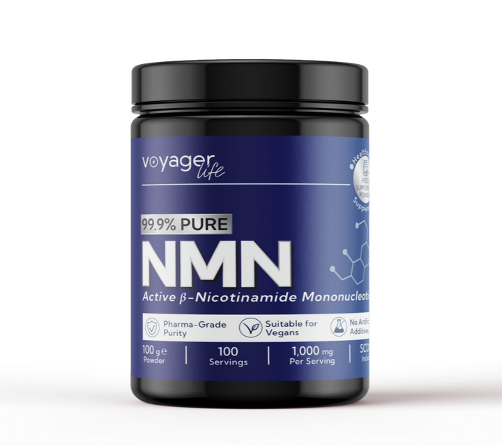 Pure NMN Supplement Powder 100g 3-Month Supply Tub