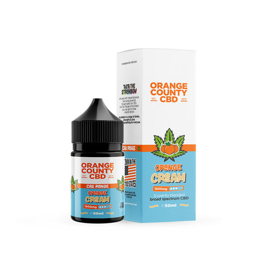 Orange County CBD - Orange Cream CBD E-Liquid (50ml)