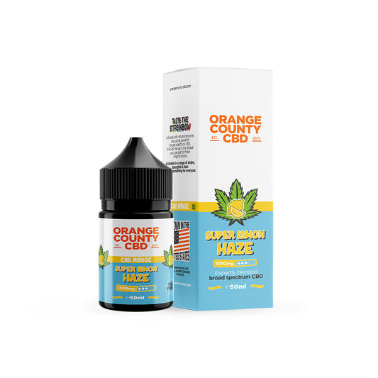 Orange County CBD -Super Lemon Haze CBD E-Liquid (50ml)