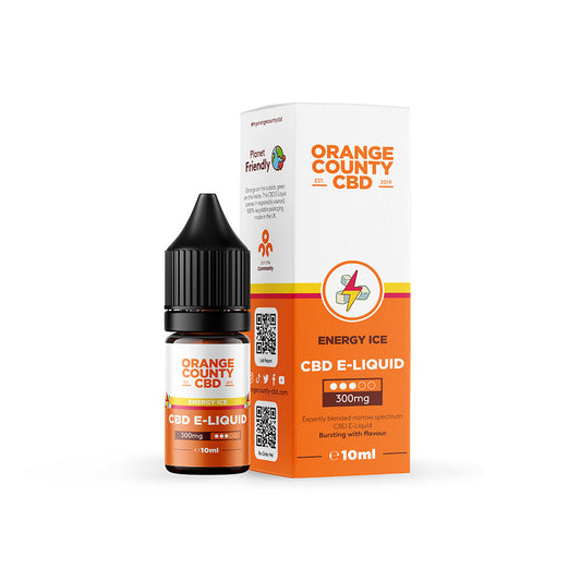 Orange County CBD - Energy Ice E-Liquid 300mg (10ml)