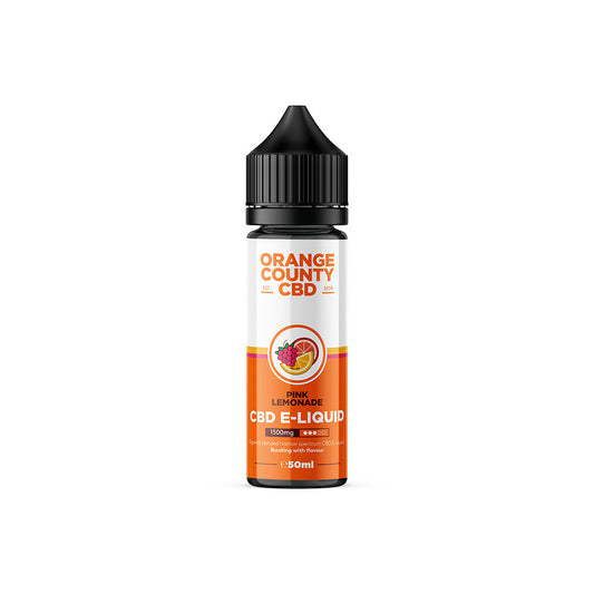 Orange County CBD - Pink Lemonade E-Liquid 1500mg (50ml)