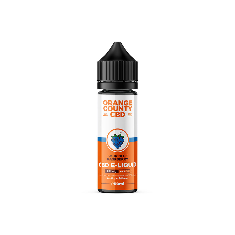 Sour Blue Raspberry E-Liquid 1500mg (50ml)