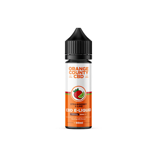 Strawberry & Lime E-Liquid 1500mg (50ml)