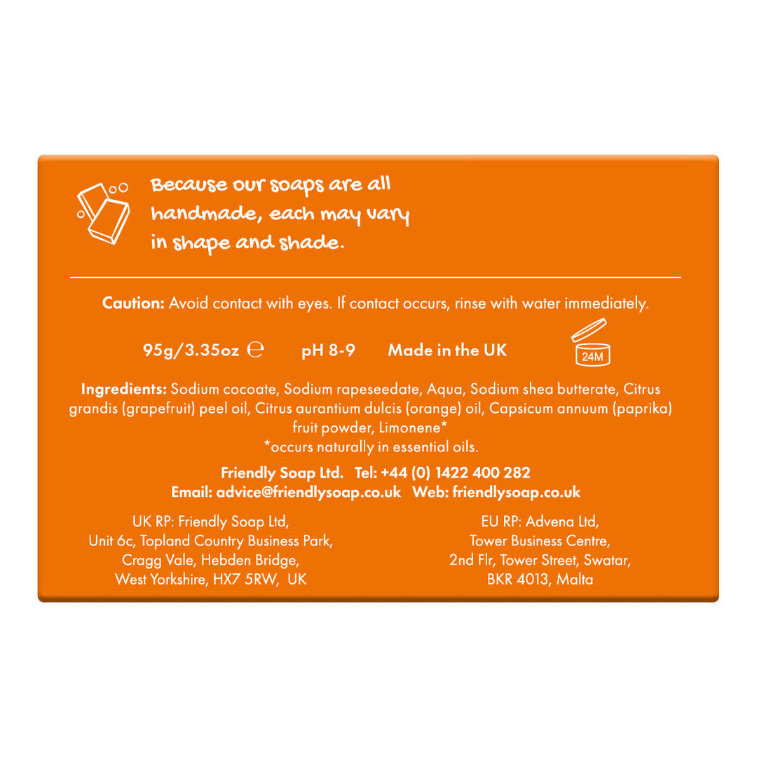 The Positive Company - Orange & Grapefruit Natural Soap