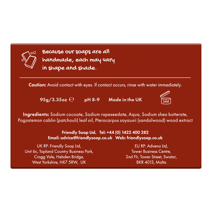 The Positive Company - Sandalwood & Patchouli Natural Soap