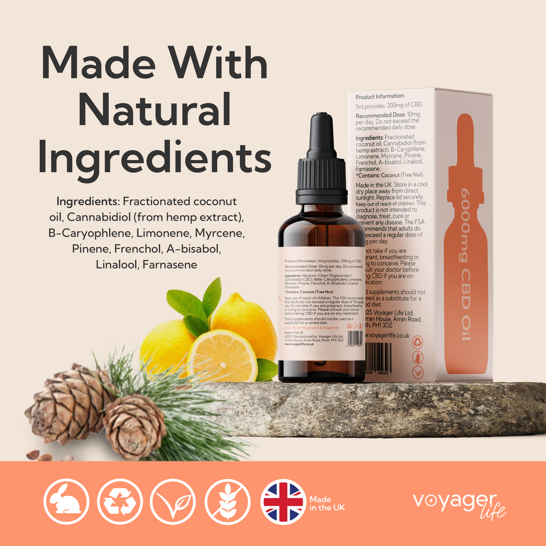 Voyager Life CBD Peace Oil 6000mg