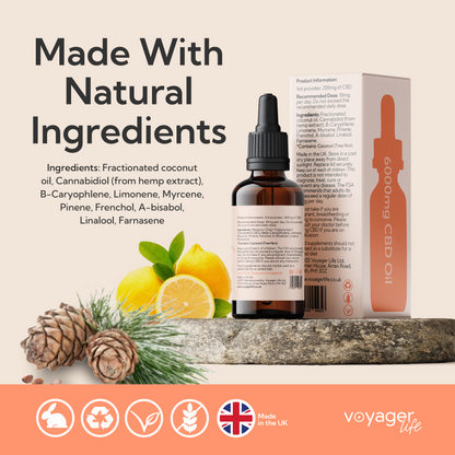 Voyager Life CBD Peace Oil 6000mg