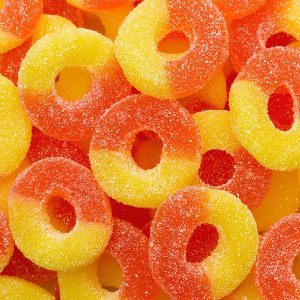 CBD Large Peach Rings (1600mg)