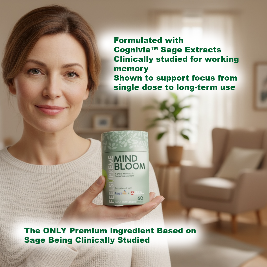 Feel Supreme - Mind Bloom | Memory & Focus Support for Women