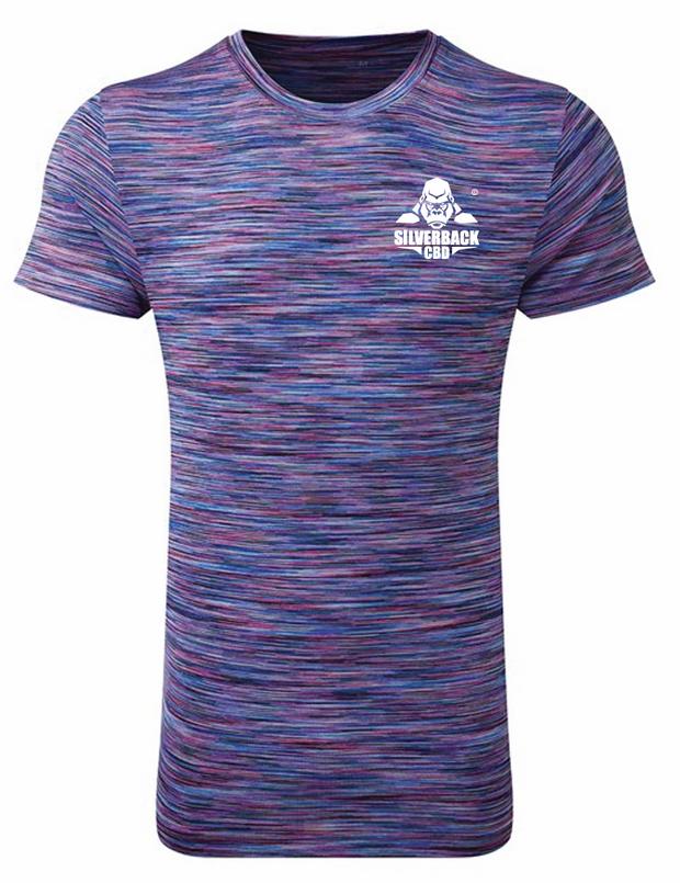 Silverback CBD Performance Range - Space Dye Performance T-Shirt