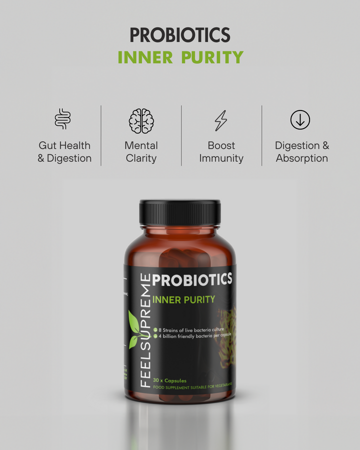 Feel Supreme - Live Culture Probiotics - 4 Billion Culture