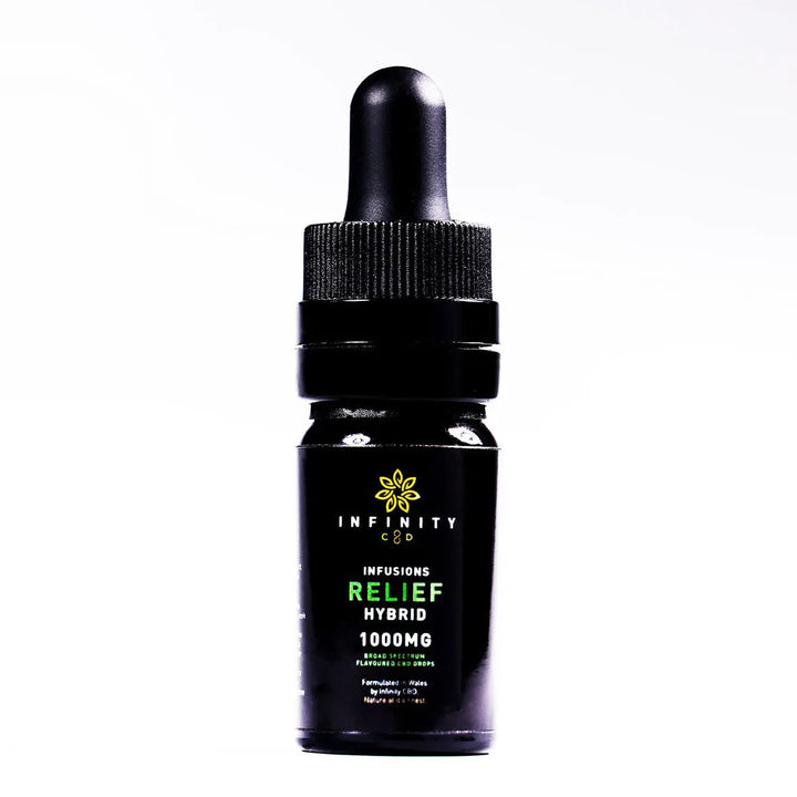 Infinity CBD - RELIEF (Hybrid Sativa / Indica) | Terpene Infused CBD Drops