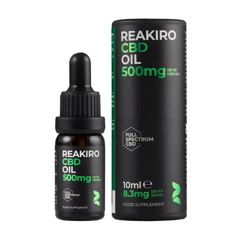Reakiro CBD Oil 500mg Full-spectrum