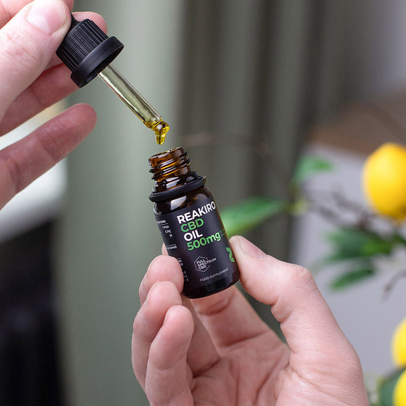 Reakiro CBD Oil 500mg Full-spectrum