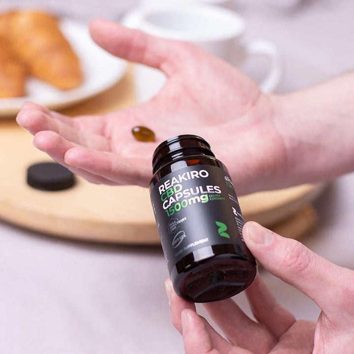 Reakiro Hemp CBD Soft Gel Capsules 1500mg 60pcs